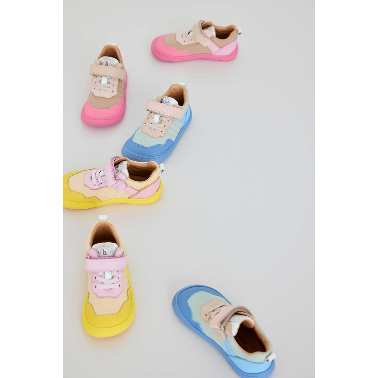 Bisgaard Pink Barefoot Baloo Velcro Shoe