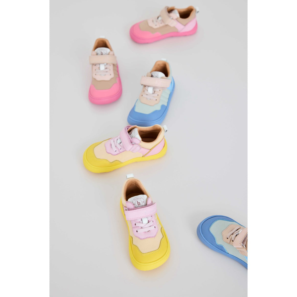 Bisgaard Pink Barefoot Baloo Velcro Shoe
