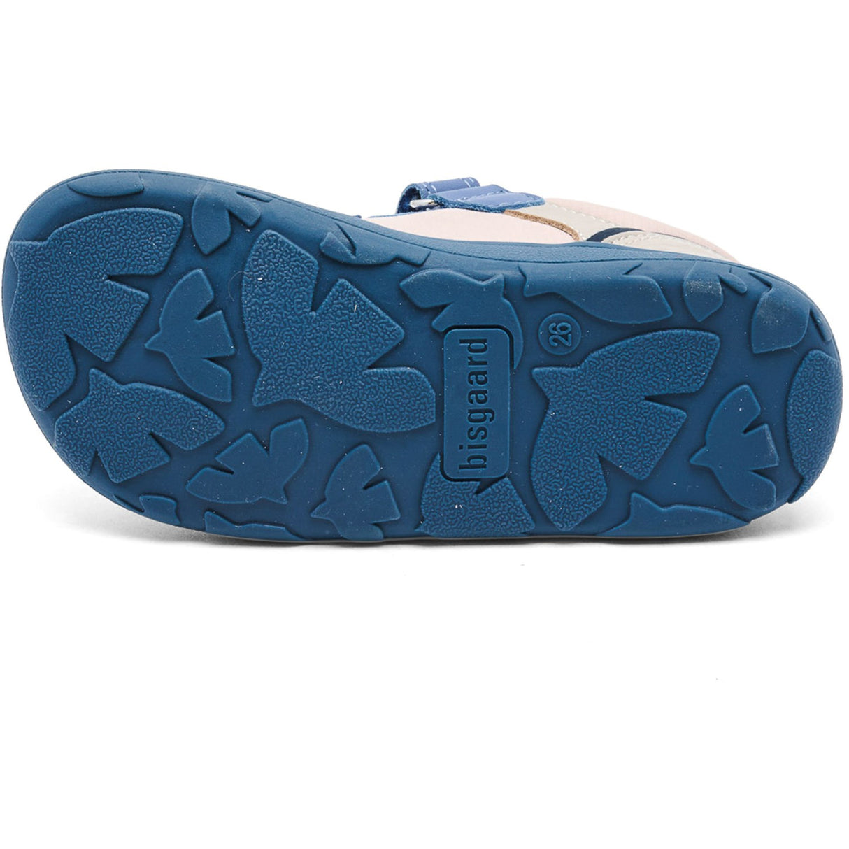 Bisgaard Navy Barefoot Baloo Velcro Shoe