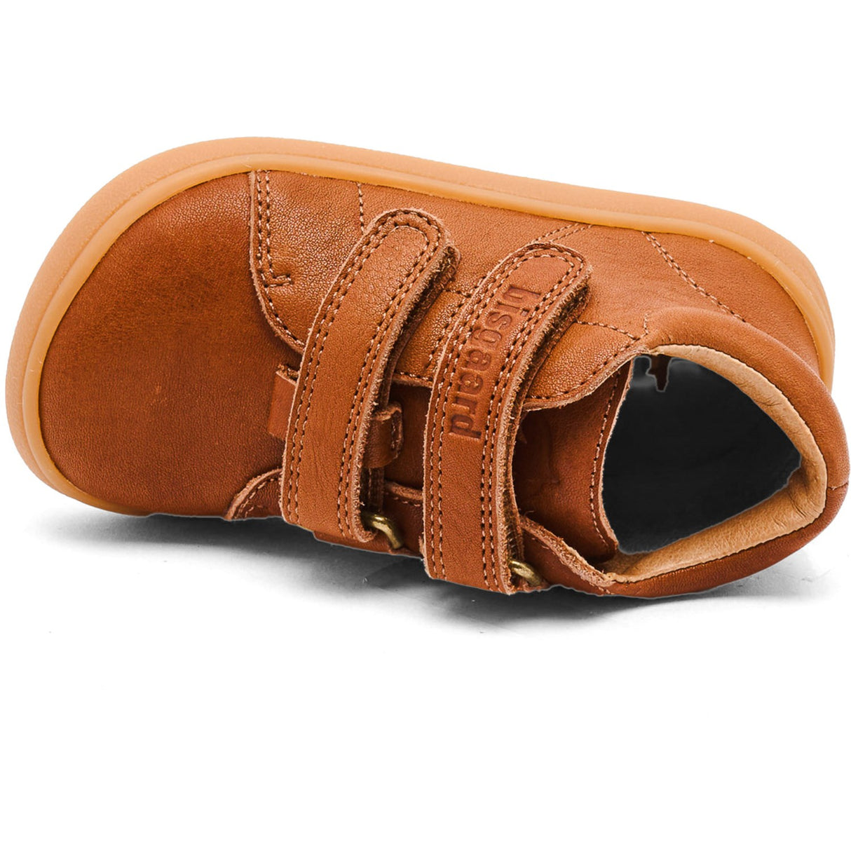 Bisgaard Cognac Barefoot Dex First Step Shoe