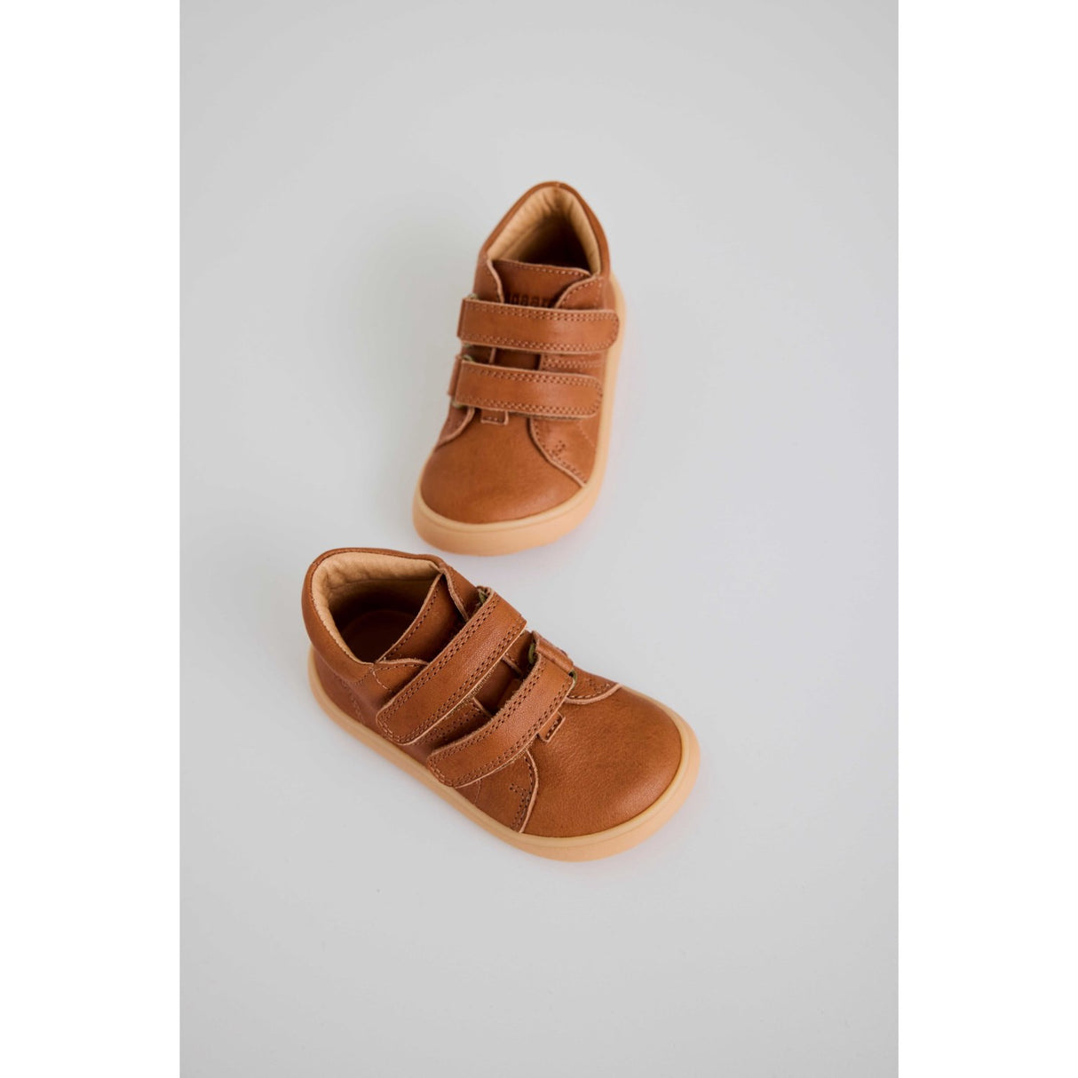 Bisgaard Cognac Barefoot Dex First Step Shoe