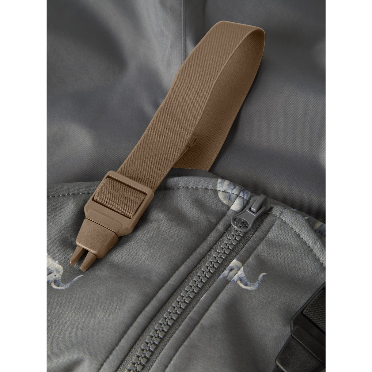 Name It Quiet Shade Elephant Nmmalfa08 Softshell Bib Pants AOP Fo