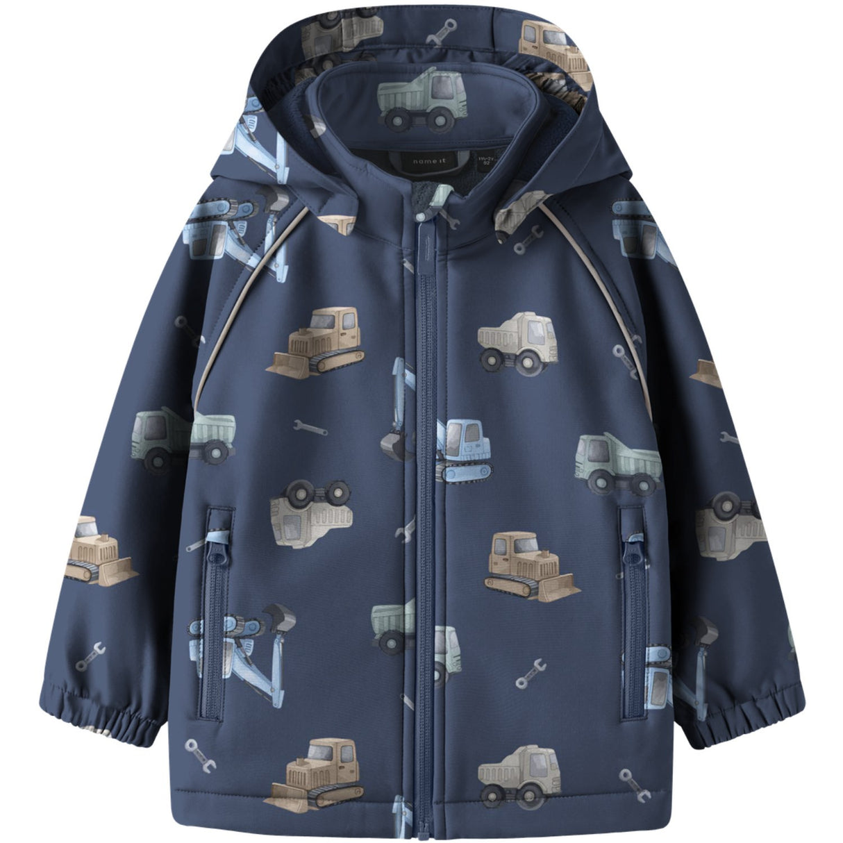 Name It Oceana Construction Nmmalfa08 Softshell Jacket AOP2 Fo