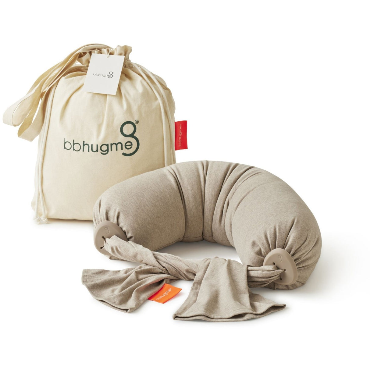 bbhugme Seashell Beige Nursing Pillow