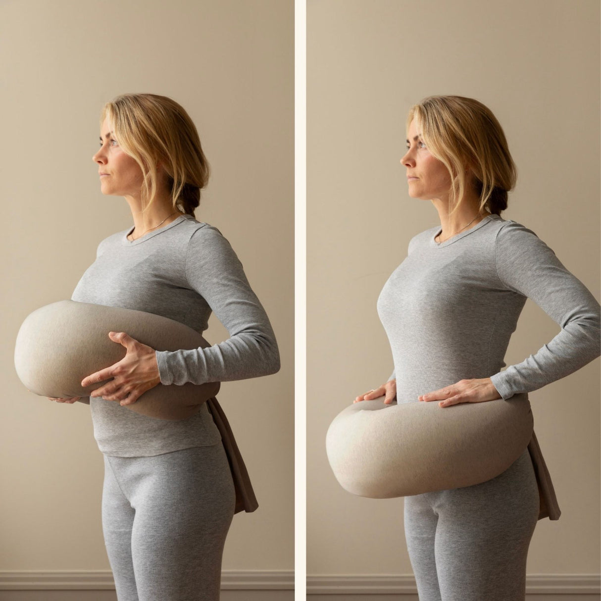 bbhugme Seashell Beige Nursing Pillow