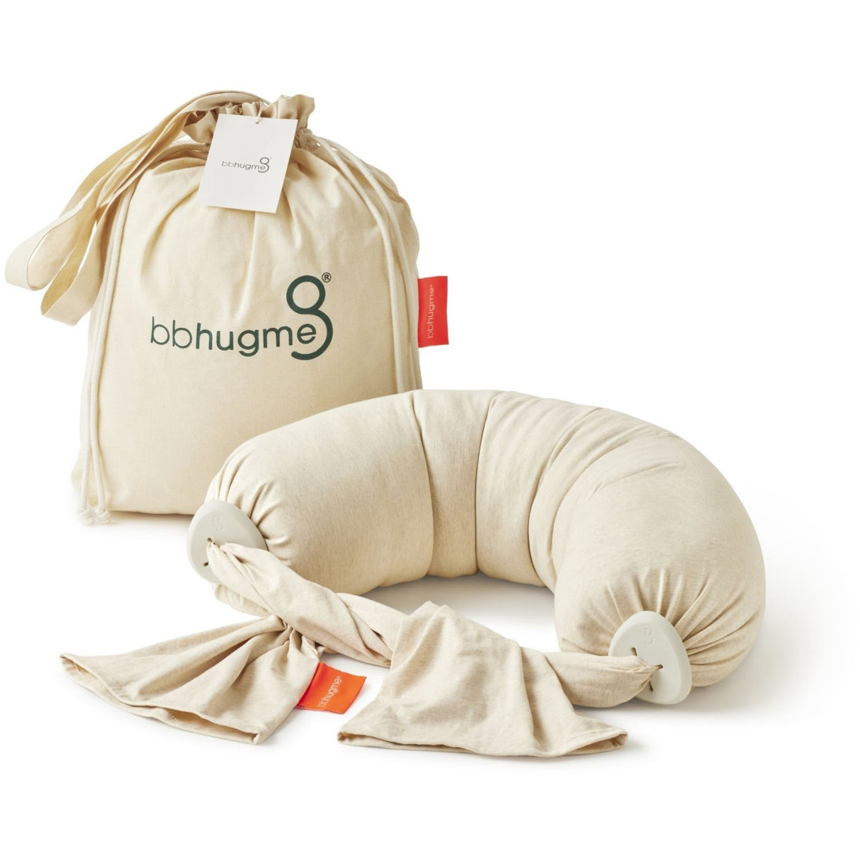 bbhugme Soft White Nursing Pillow