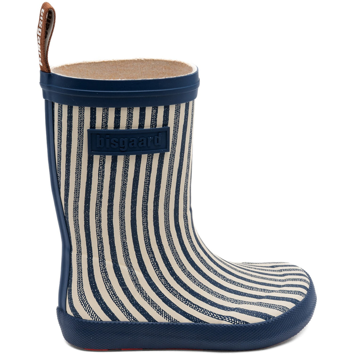 Bisgaard Sailor Stripes Barefoot High Rubber Boot