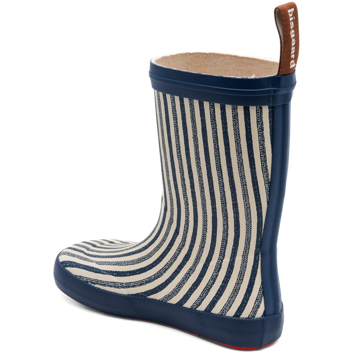 Bisgaard Sailor Stripes Barefoot High Rubber Boot