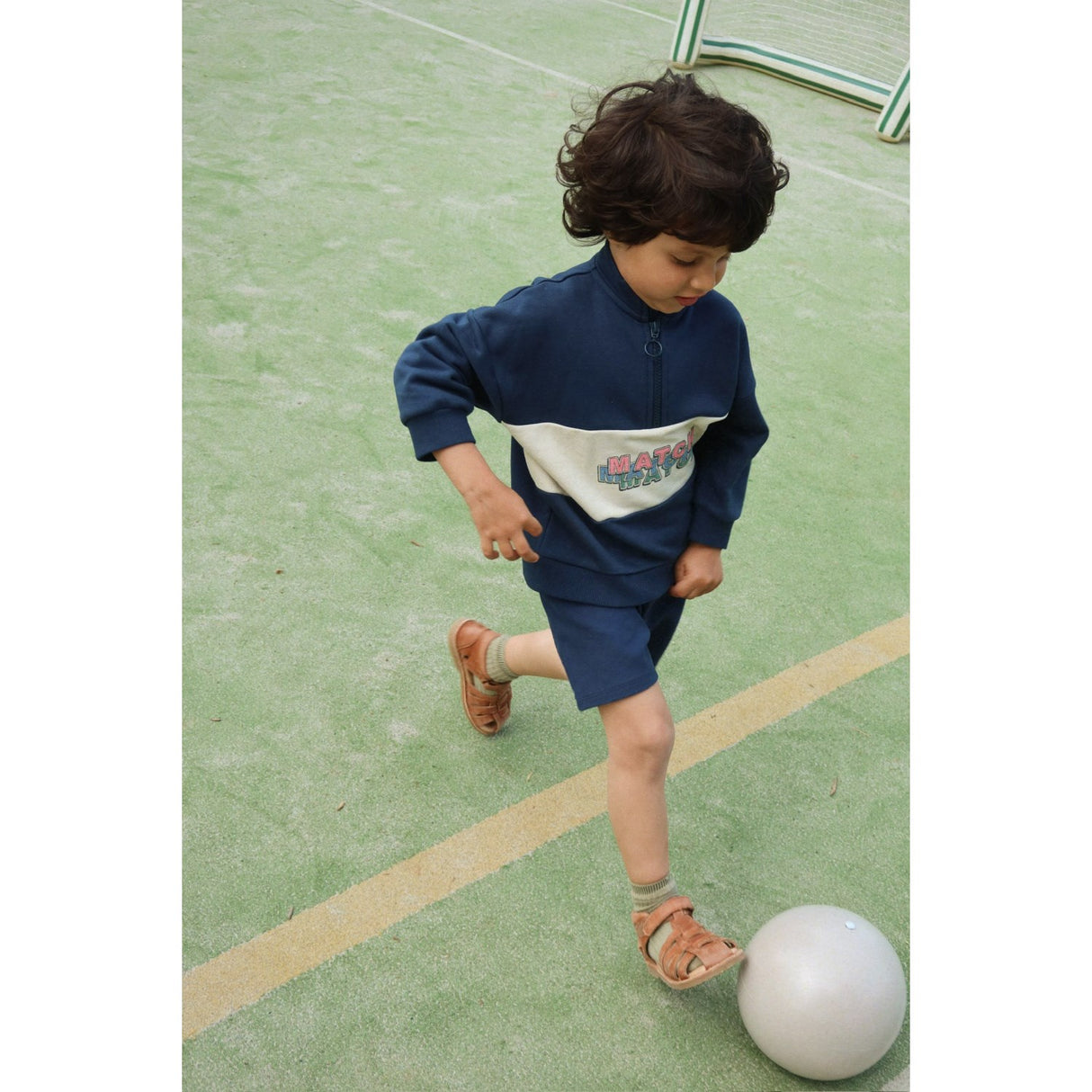 Konges Sløjd Total Eclipse Spotty Sweat Shorts Gots