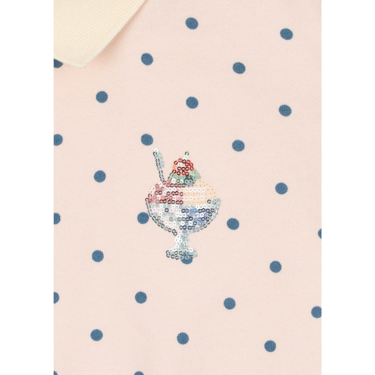 Konges Sløjd Rosewater Dot Spotty Ls Polo Gots