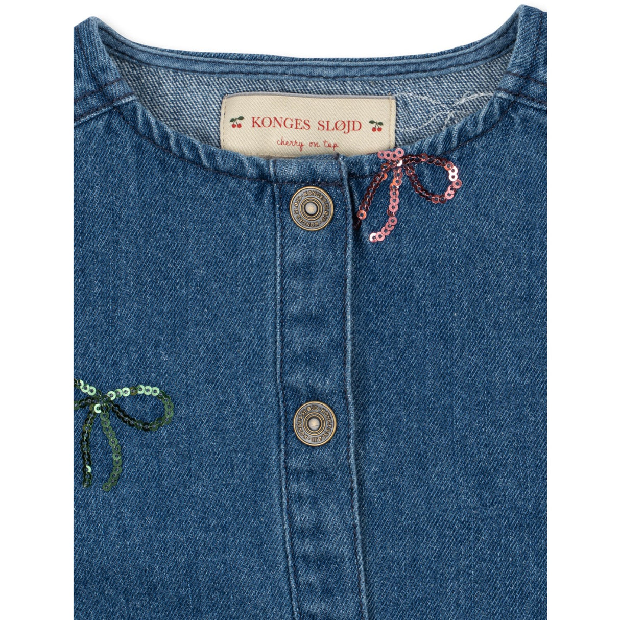 Konges Sløjd Gelato Magot Sequin Denim Jacket Gots