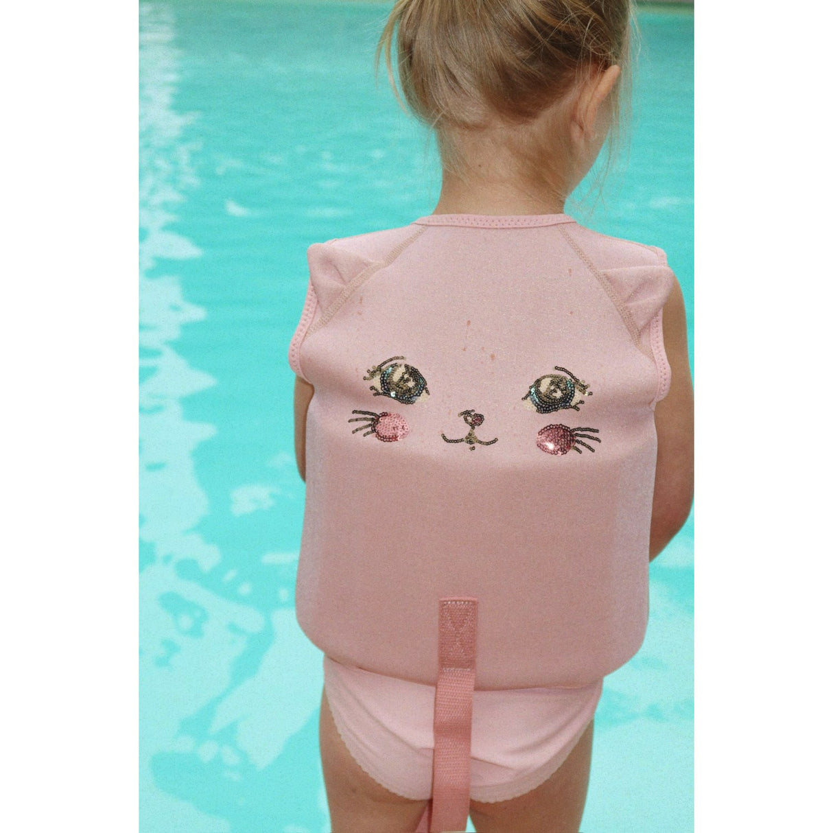 Konges Sløjd Powder Pink Kitty Swim Vest