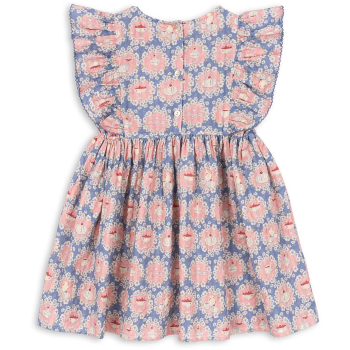Konges Sløjd Snack Time Kim Frill Dress Gots