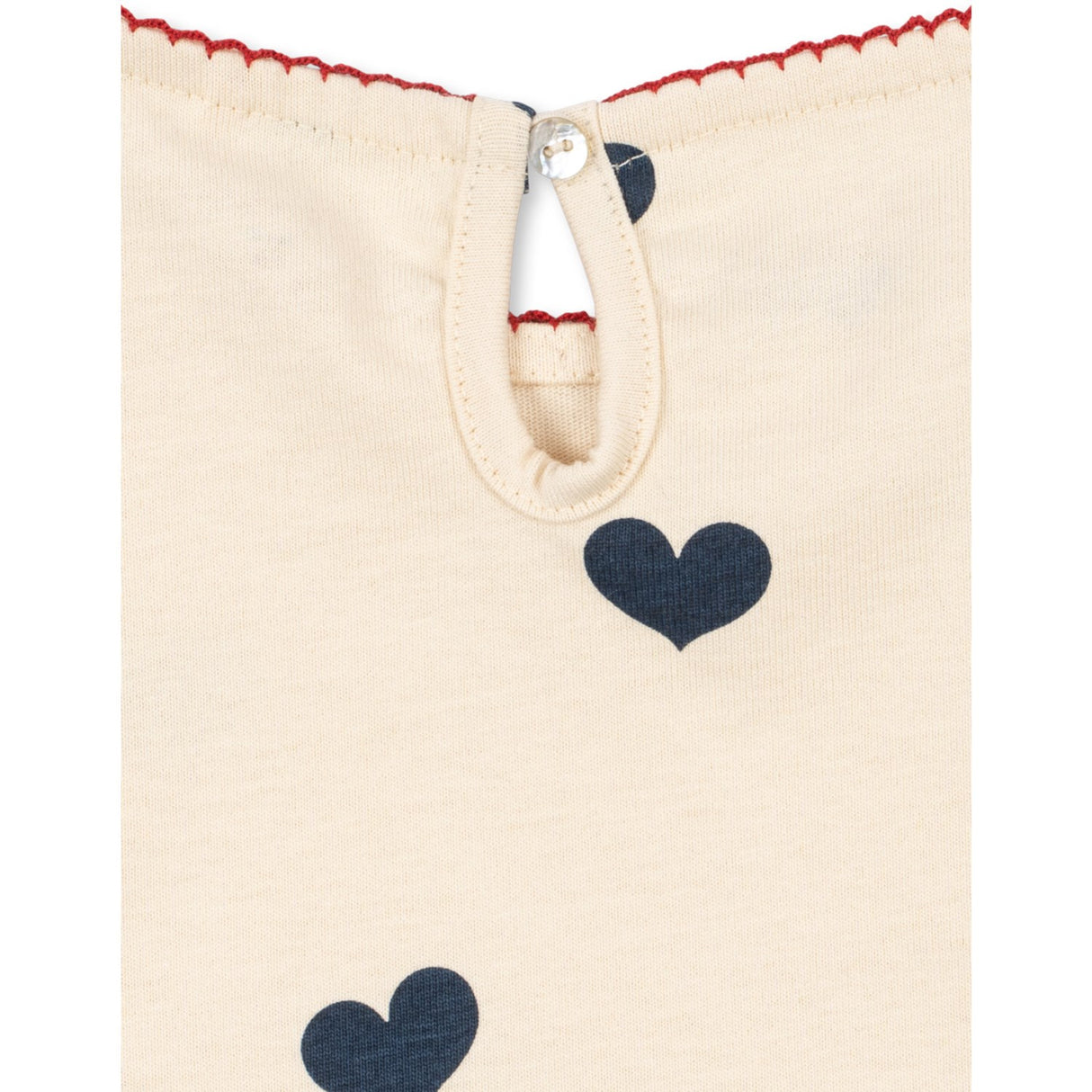 Konges Sløjd Cuore Tricolore Drey Slit Blouse Gots