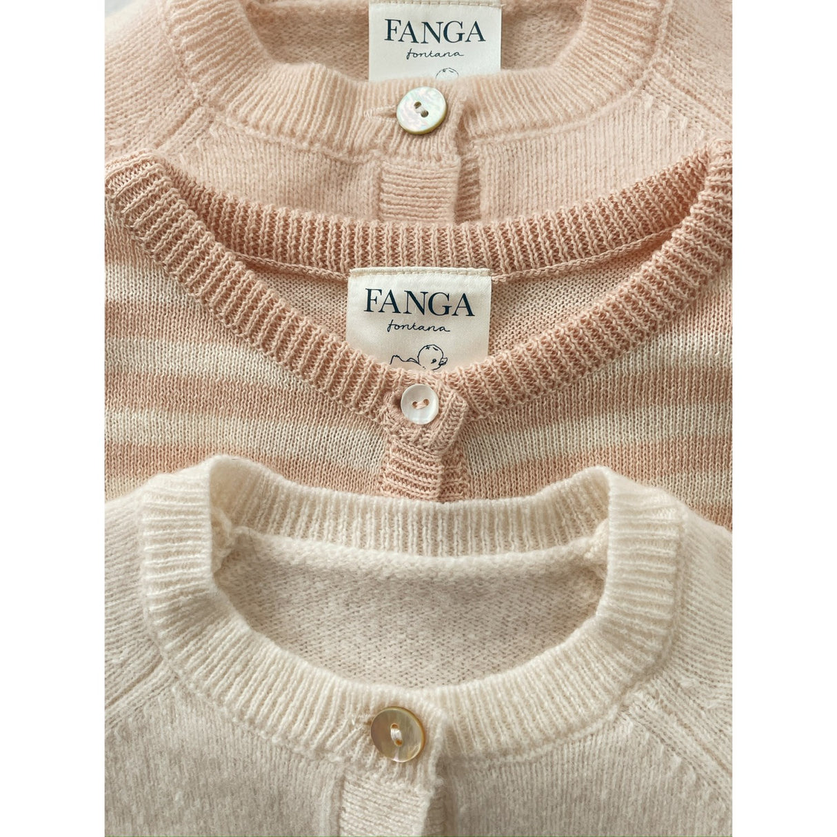 Konges Sløjd Creole Pink Fanga Savora Due Cardigan