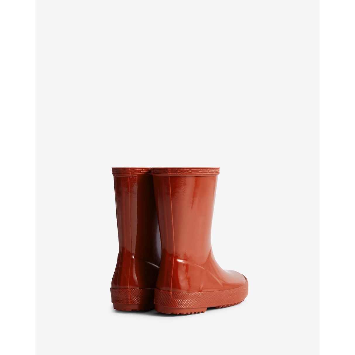 Hunter Military Red Kids First Gloss Rainboot