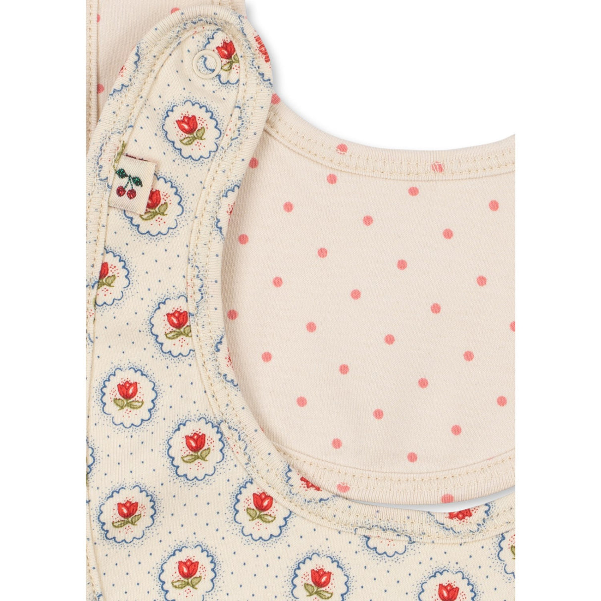 Konges Sløjd Pirouette Dot Basic 2 Pack Bibs