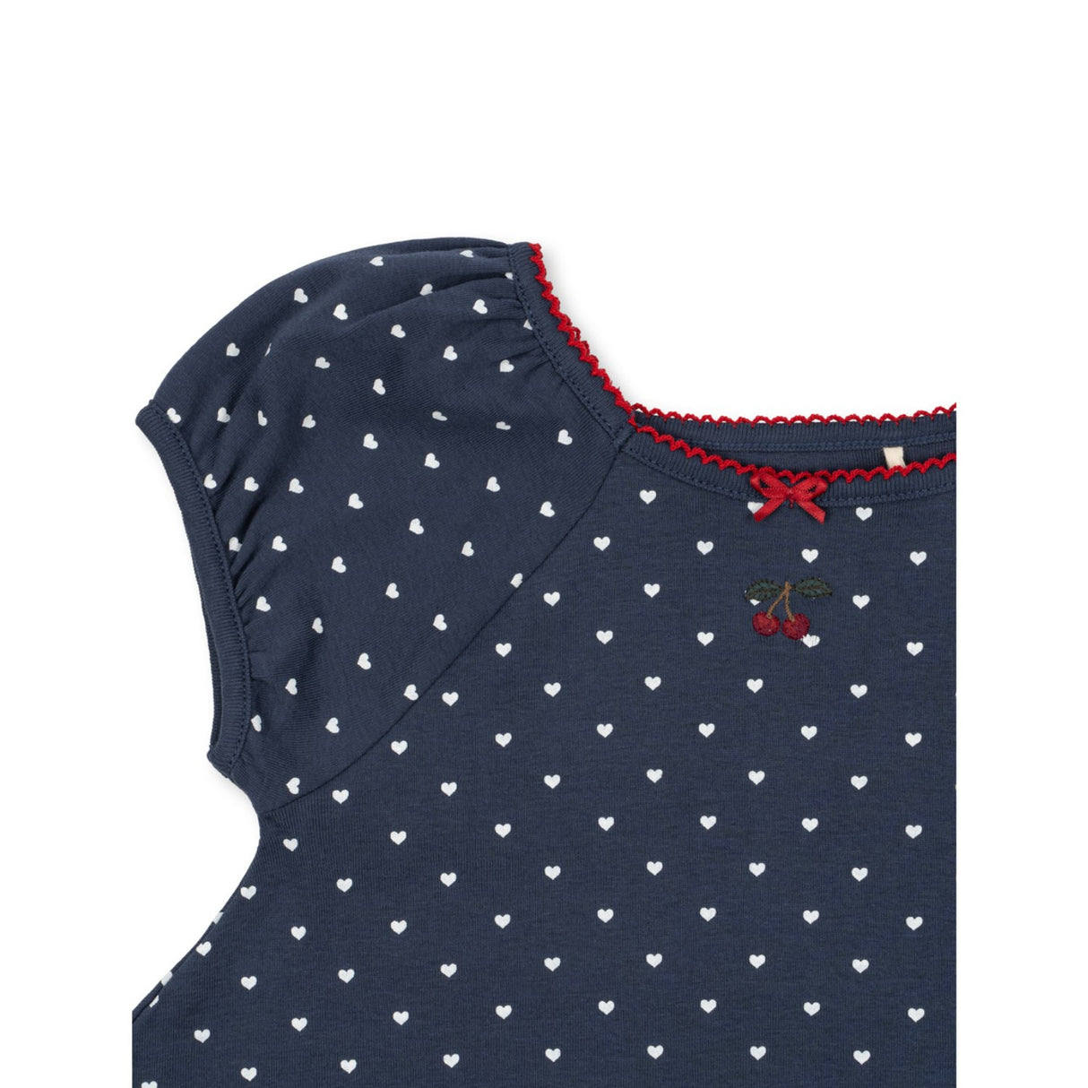 Konges Sløjd Heart Blues Classic Ss Dress Gots