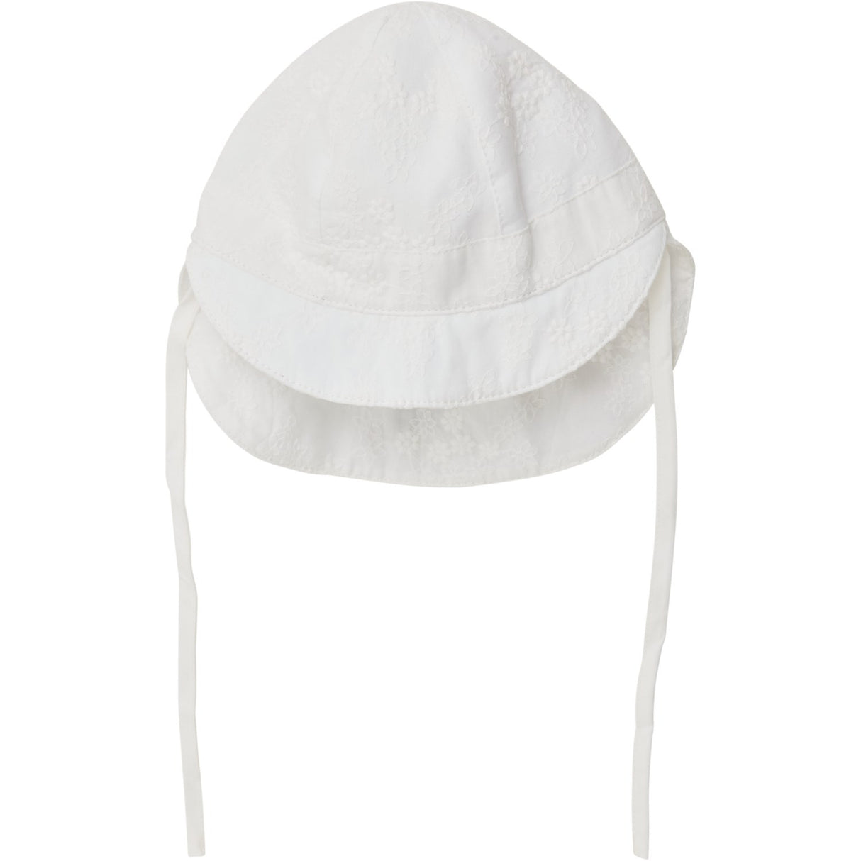 Huttelihut Antique White Summer Hat Embroidery