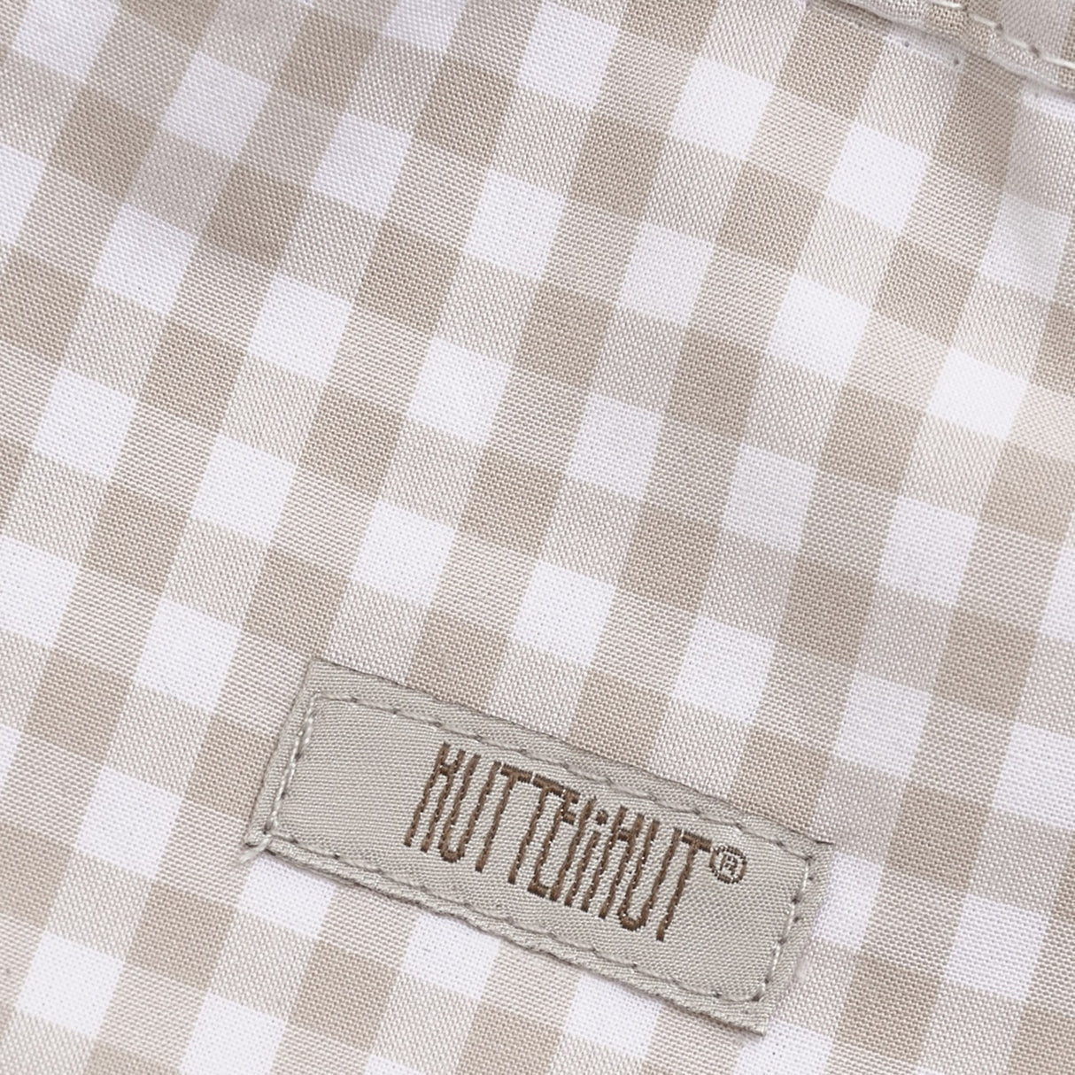 Huttelihut White Pepper Sun Hat Check - Upf 40+