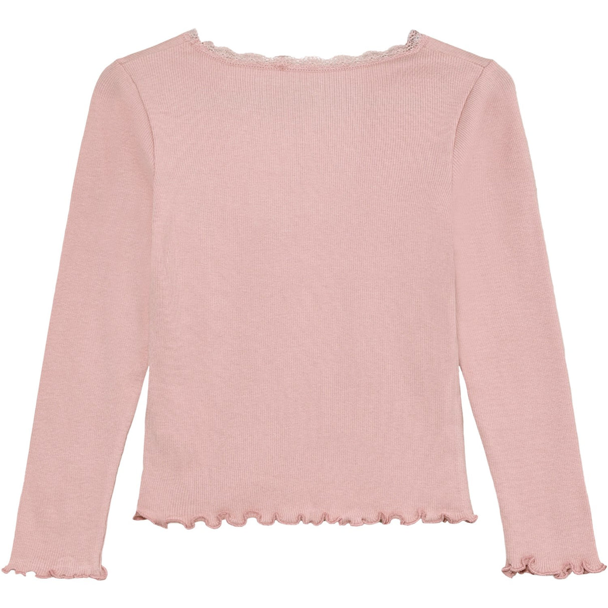 Huttelihut Pale Mauve Blouse Rib