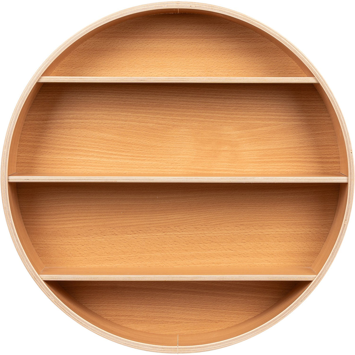 Curve Lab Beech Round Shelf