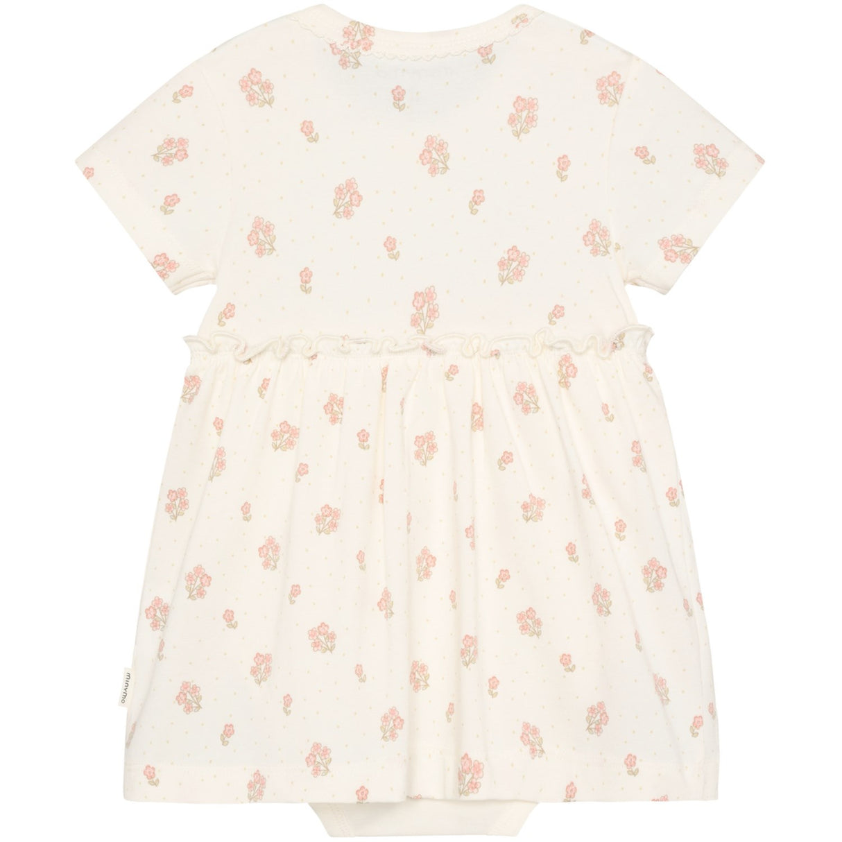 Minymo Vanilla Ice Body Dress Ss Aop