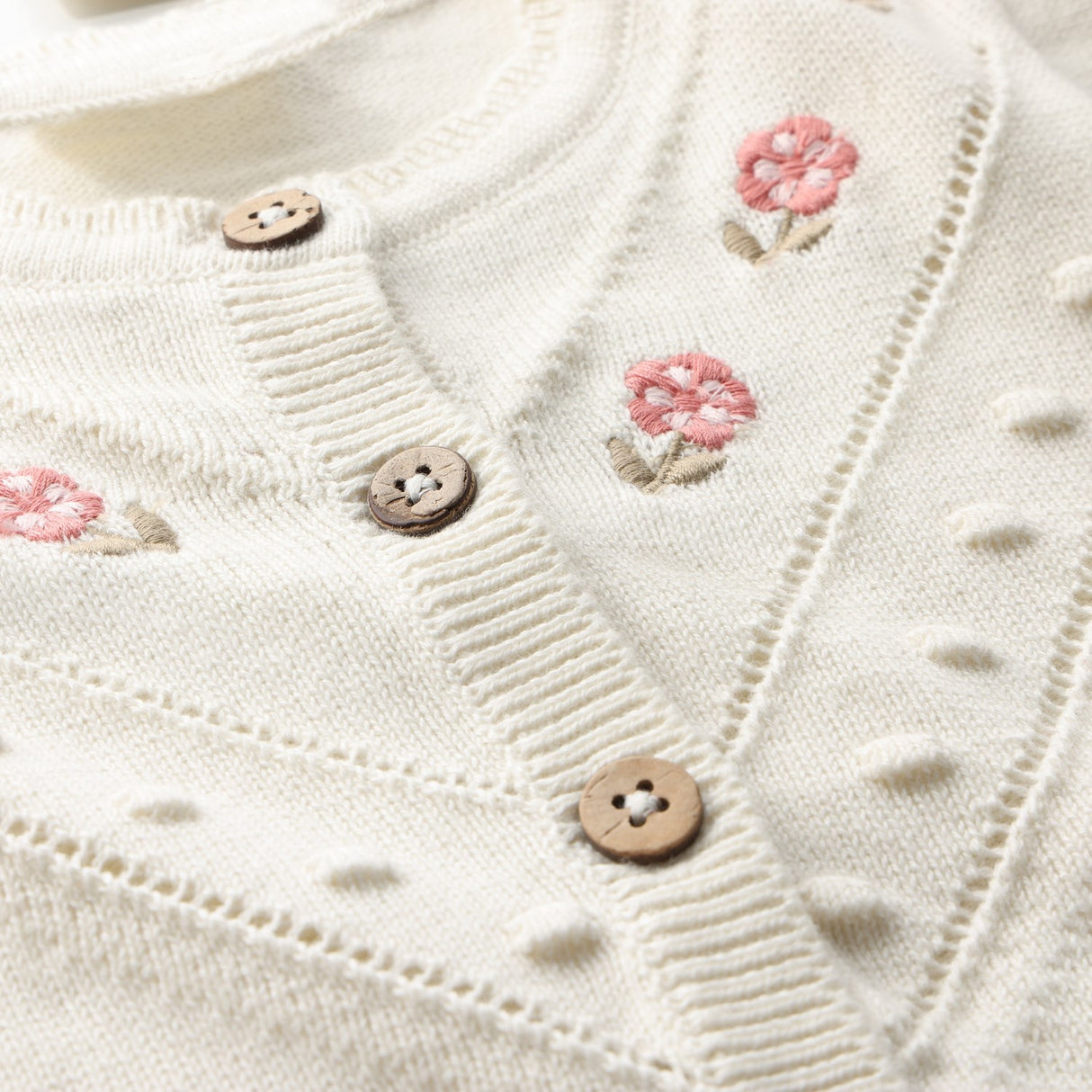 Minymo Vanilla Ice Cardigan Knit