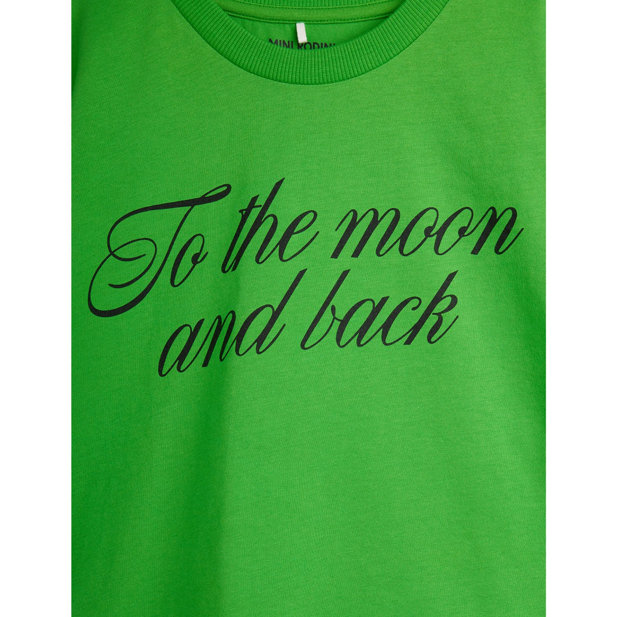 Mini Rodini Green To The Moon Sp Ss Tee