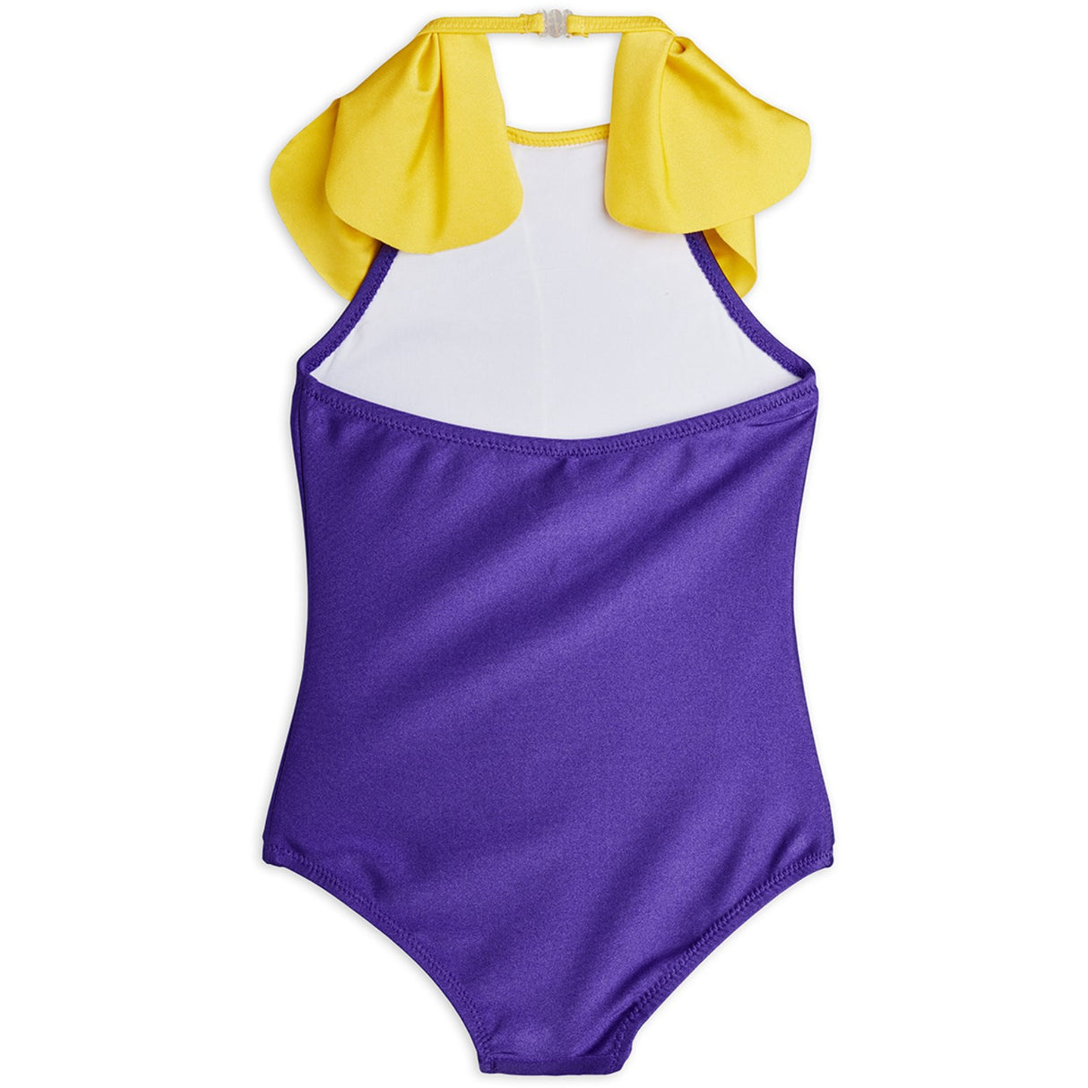 Mini Rodini Purple Flower Halterneck Bathing Suit