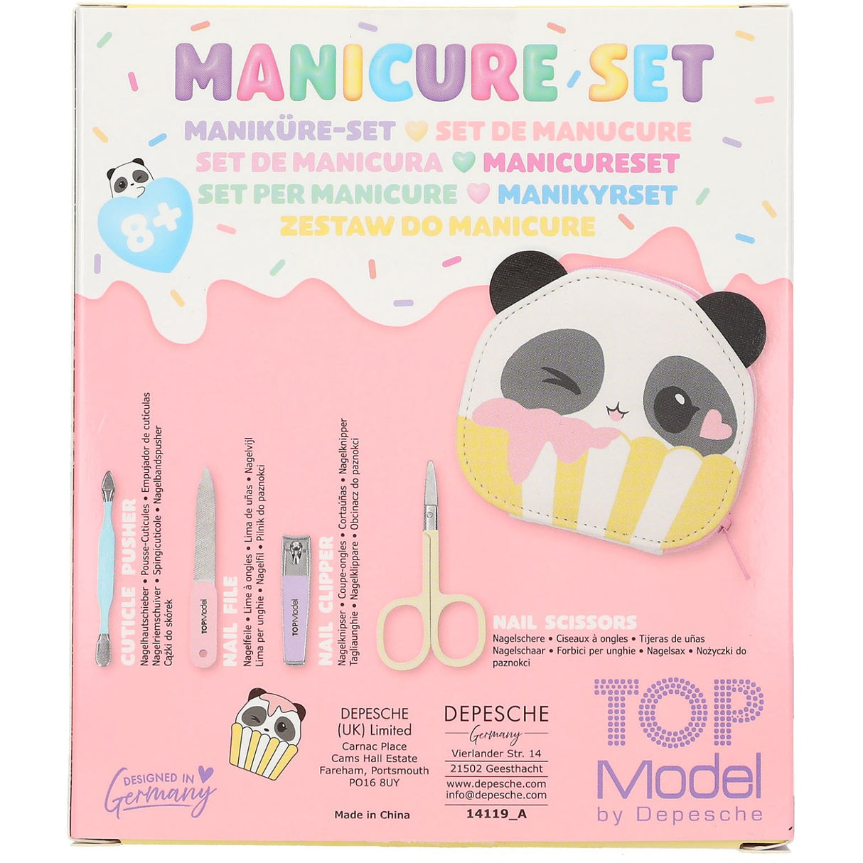 TOPModel Candy Glam Manicure Set