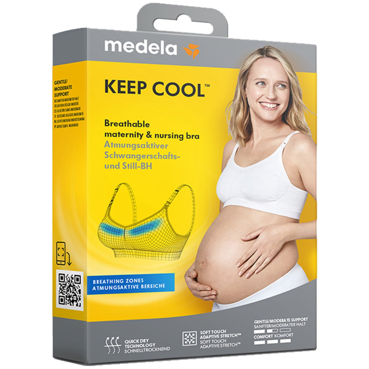 medela White Keep Cool Bra