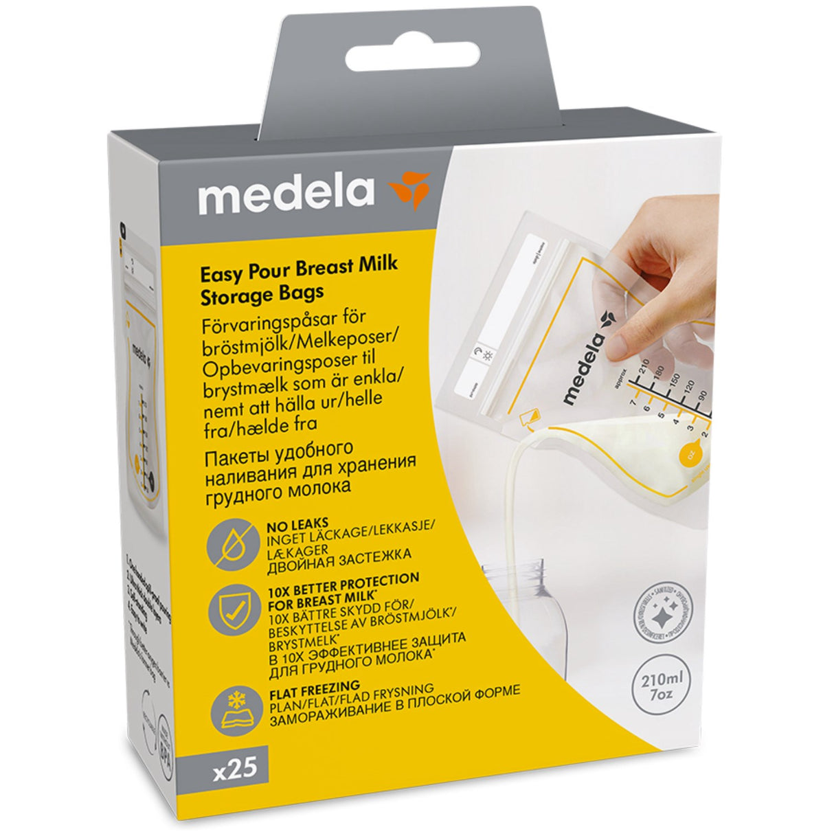 medela Easy Pour Snack Bag Til Brystmælk