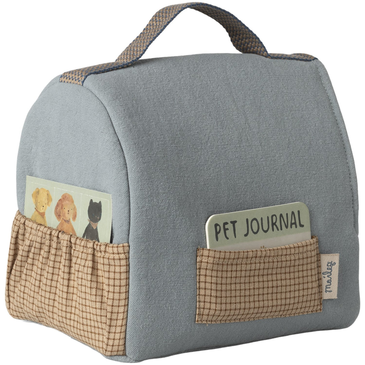 Maileg Hundetaske, Lille, Blå