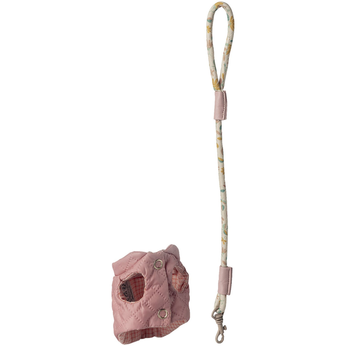 Maileg Halsbånd And Snor Til Kæledyr, Rosa