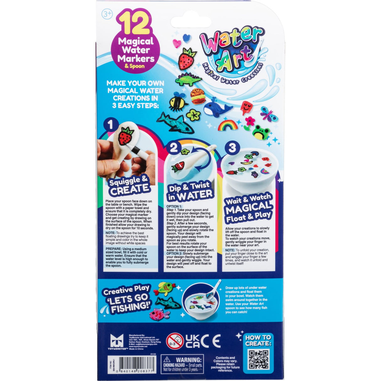 Water Art Set With 12 Markers