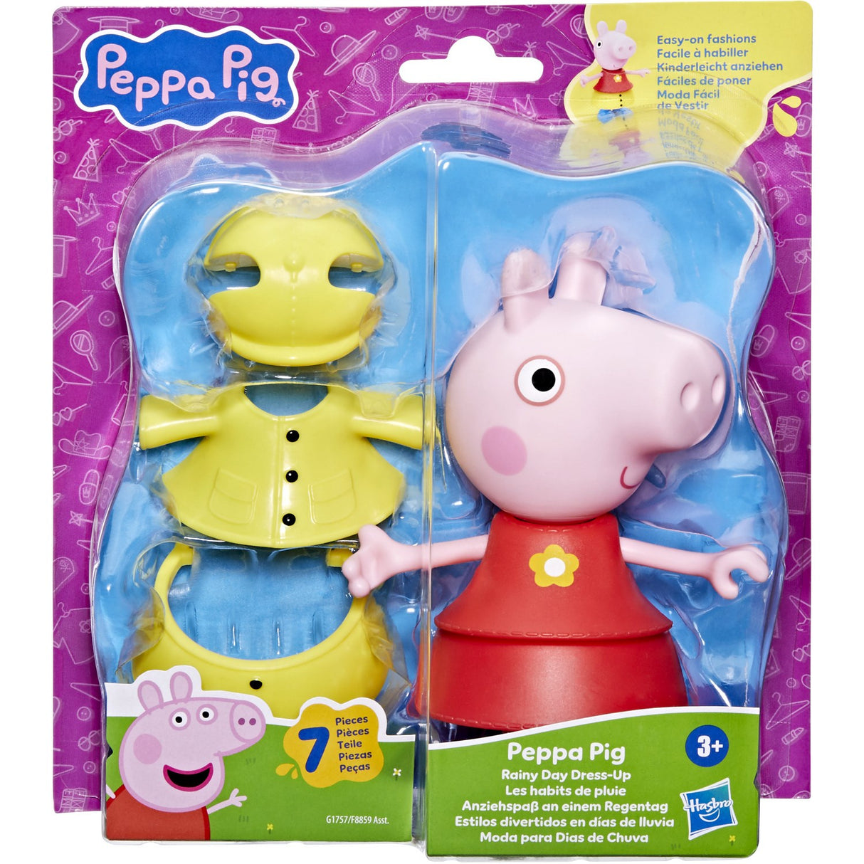 Peppa Pig Påklædningsfigur Peppa Pig Rainy Day