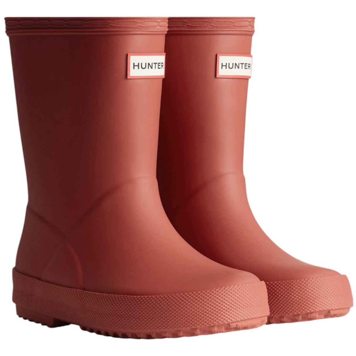 Hunter Military Red Kids First Rainboot