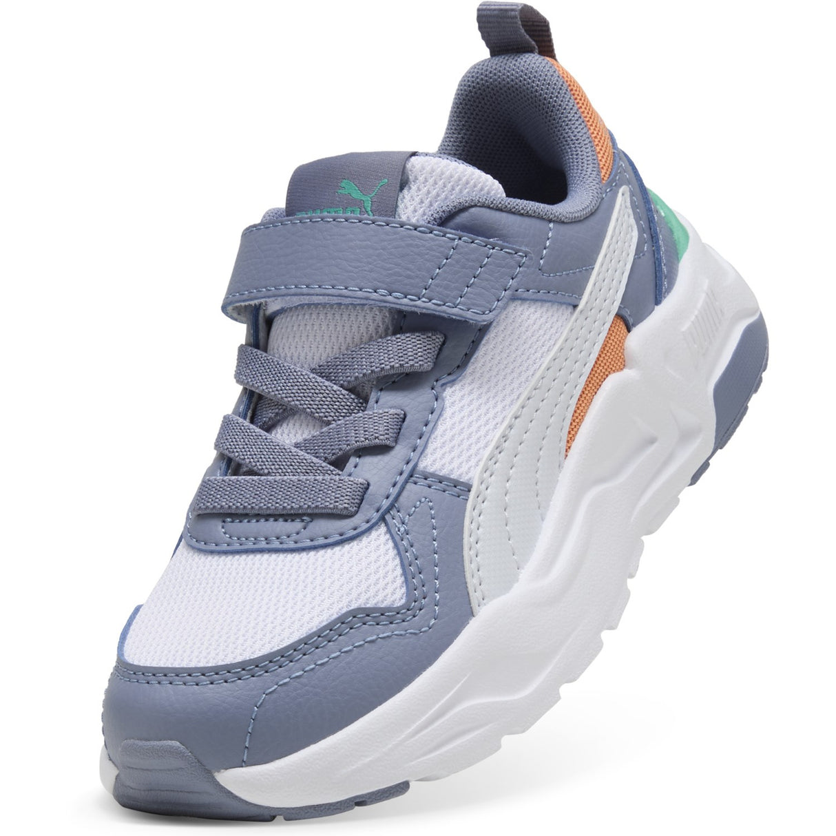 Puma White-Silver Mist-Gray Sky Trinity 2 LT AC+ PS