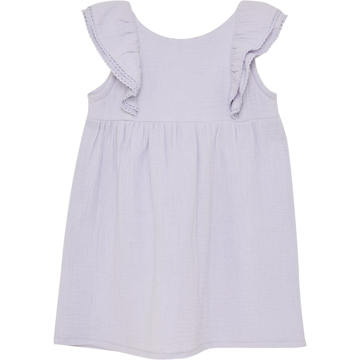 En Fant Purple Heather Dress Ss Muslin