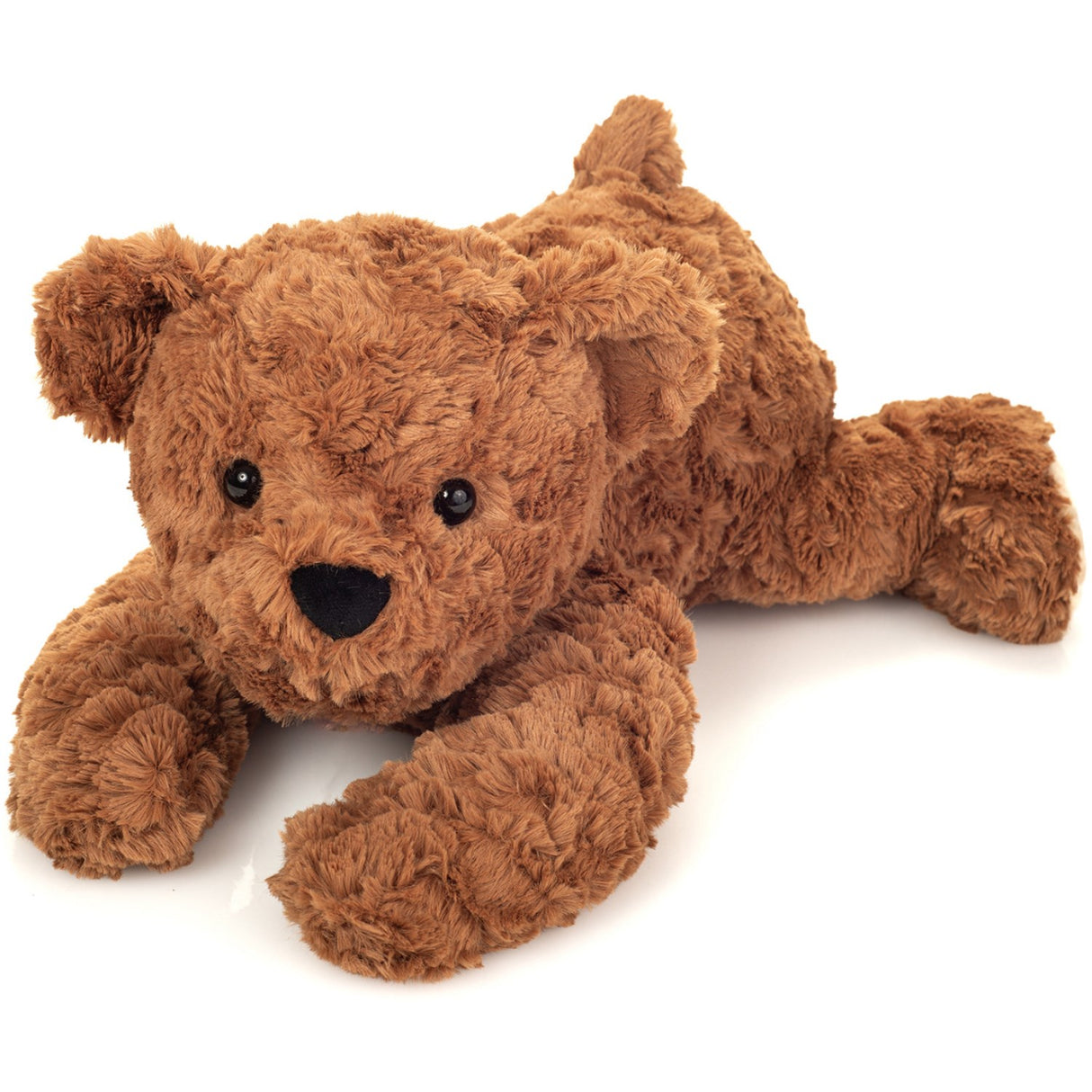 Teddy Hermann Lying Teddy Bear Brown 40 cm