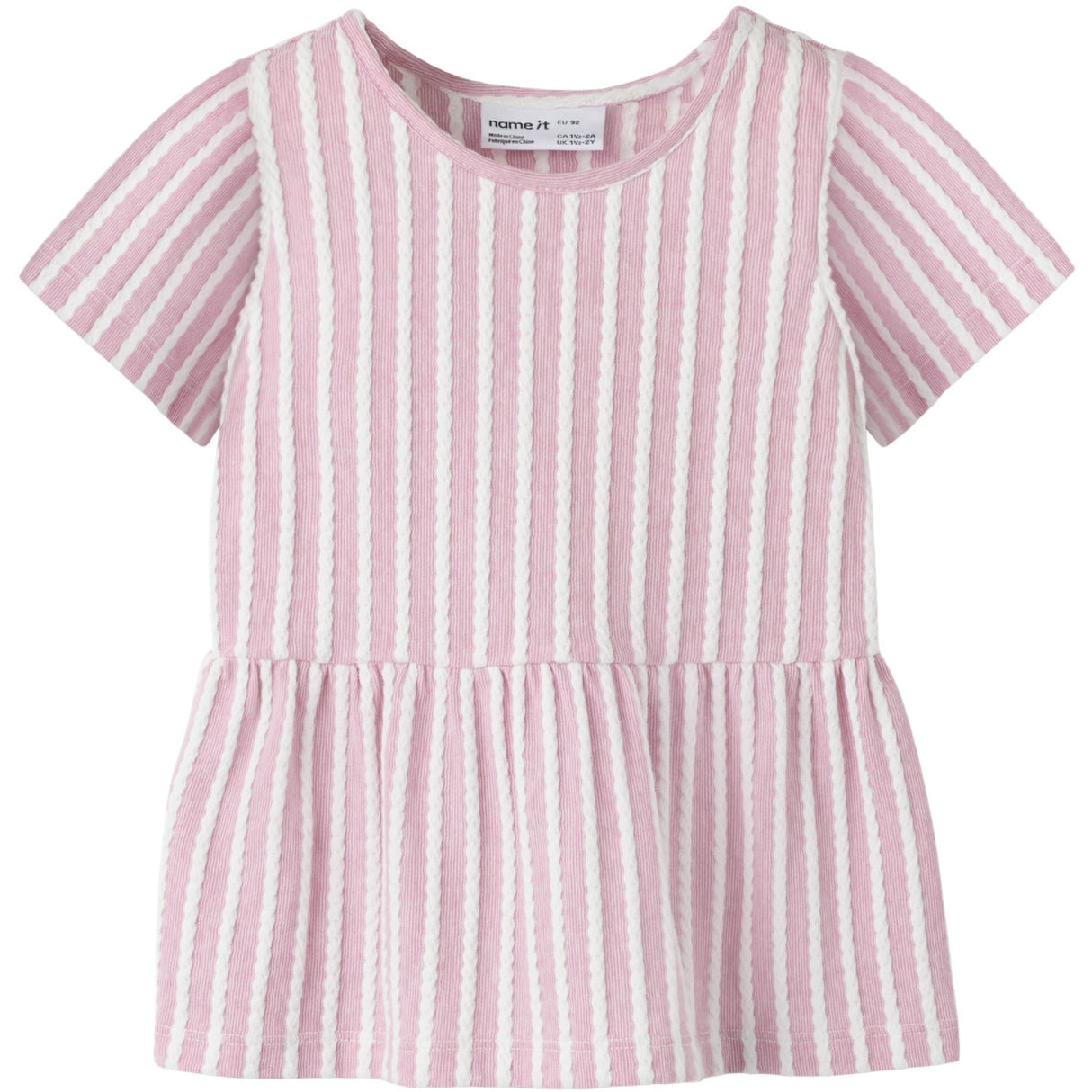 Name It Lilas Nmfkaya Ss Peplum Top