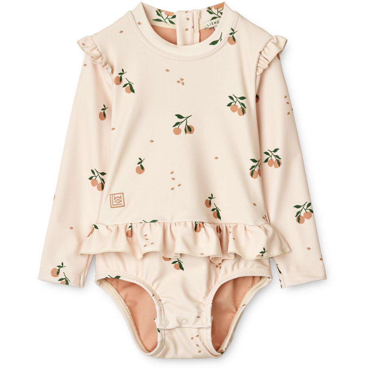 LIEWOOD Peach / Sea Shell Sille Baby Printed Swimsuit