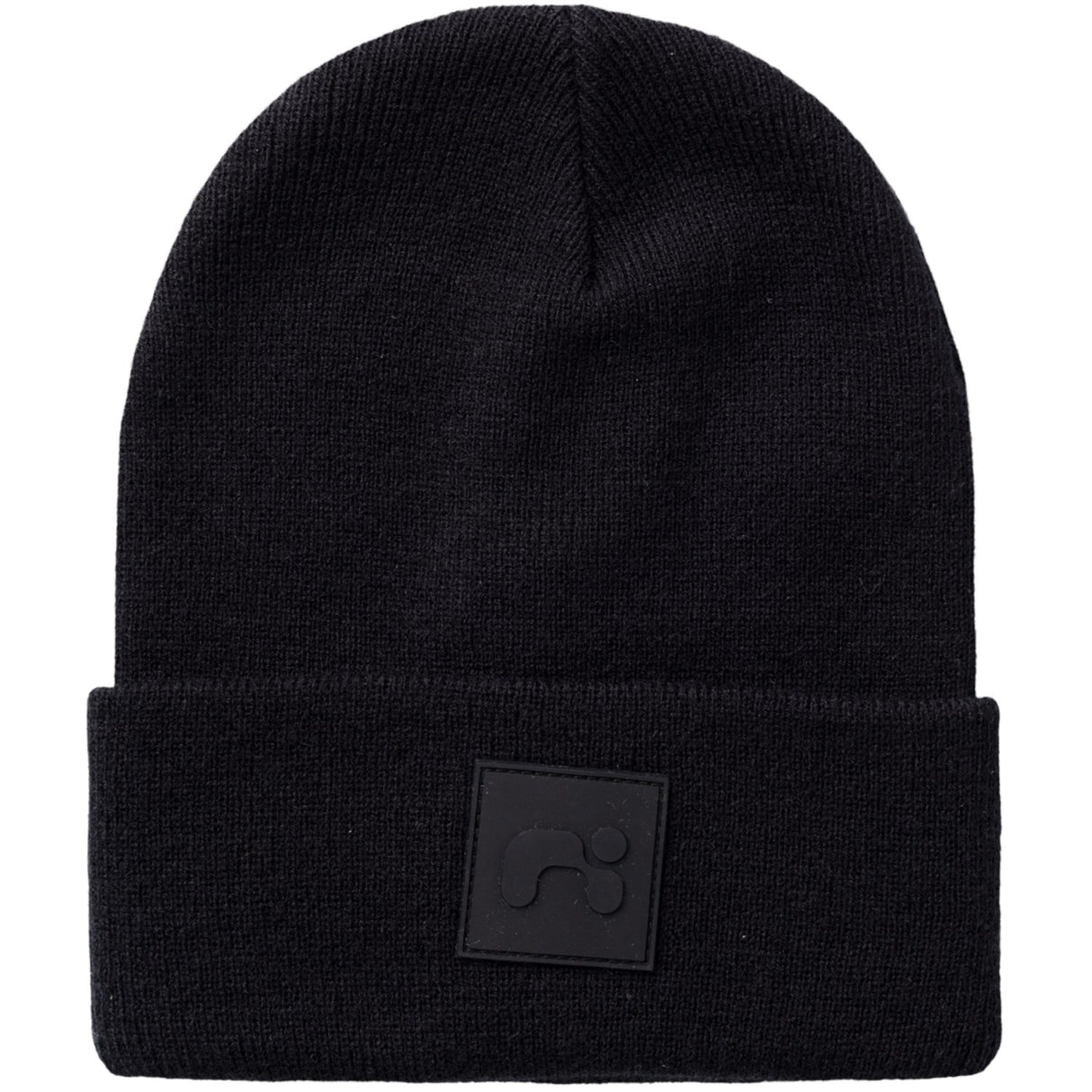 Name It Black Nknmalik Knit Beanie Badge1