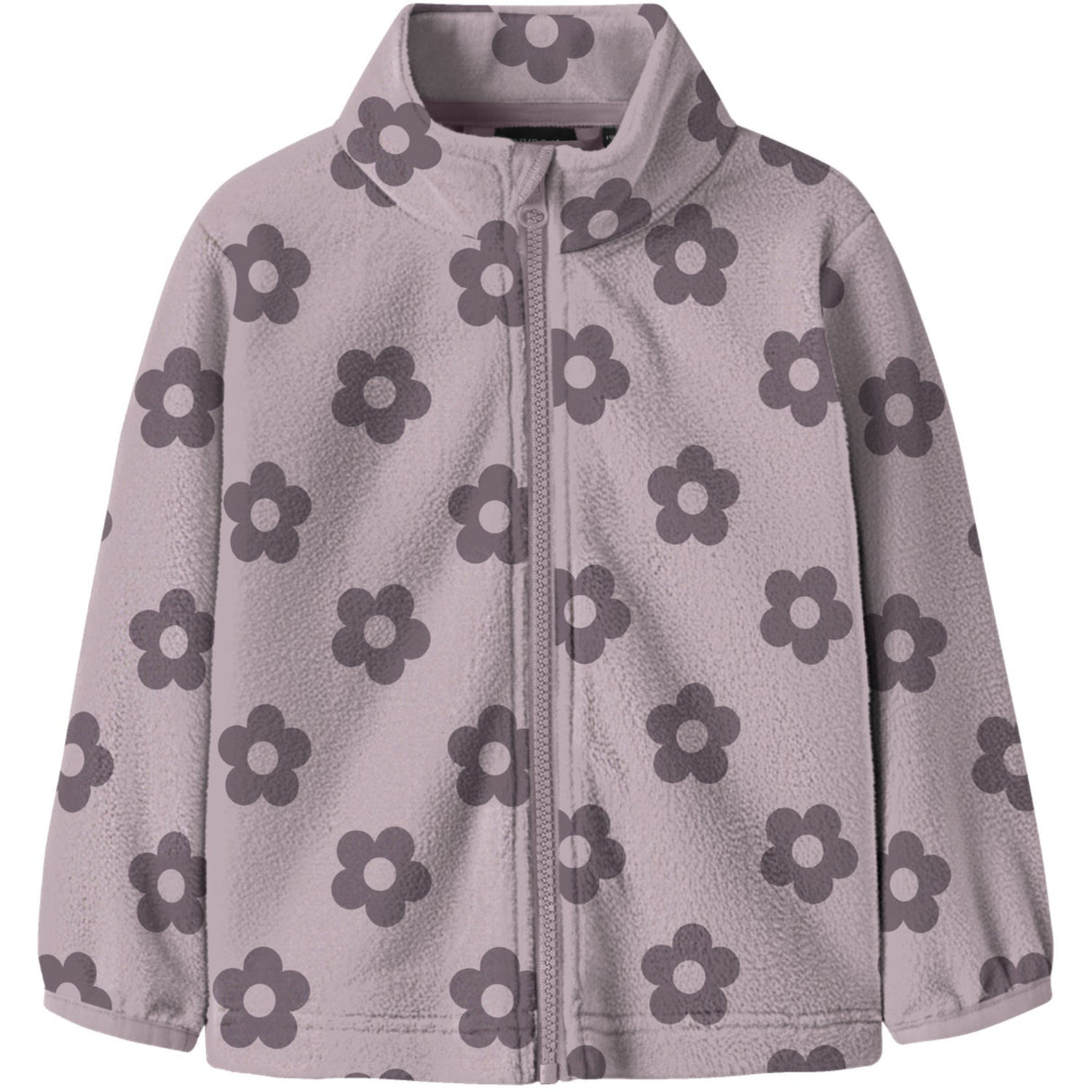 Name It Violet Ice Flower Nmnspektra Fleece Jacket Aop Fo