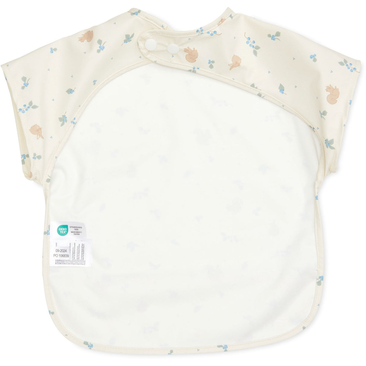 Cam Cam Copenhagen Blueberries Short Sleeved Bib