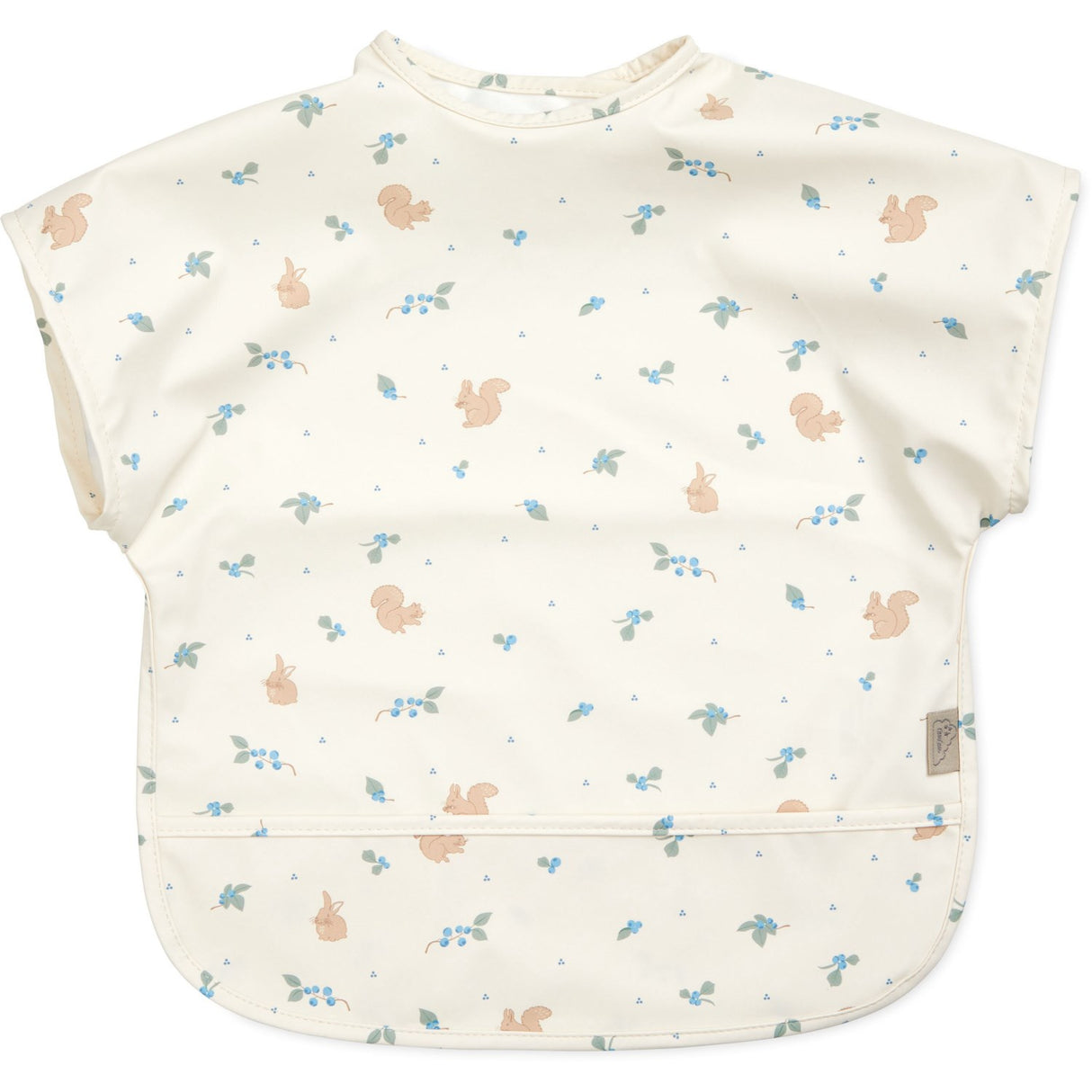 Cam Cam Copenhagen Blueberries Short Sleeved Bib