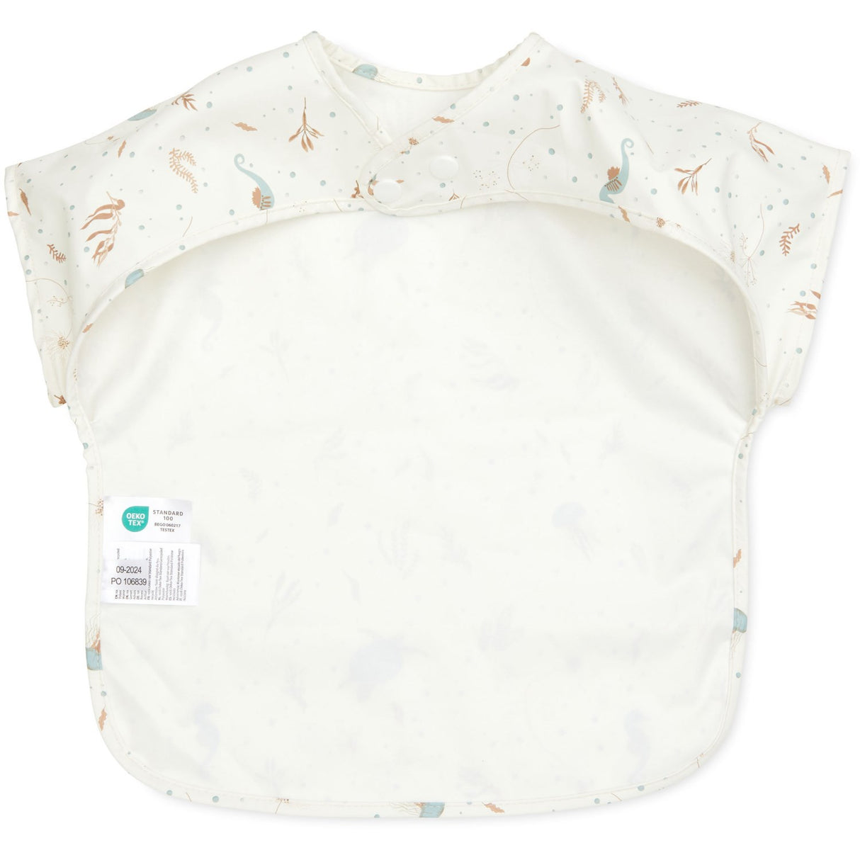 Cam Cam Copenhagen Sea Garden Short Sleeved Bib