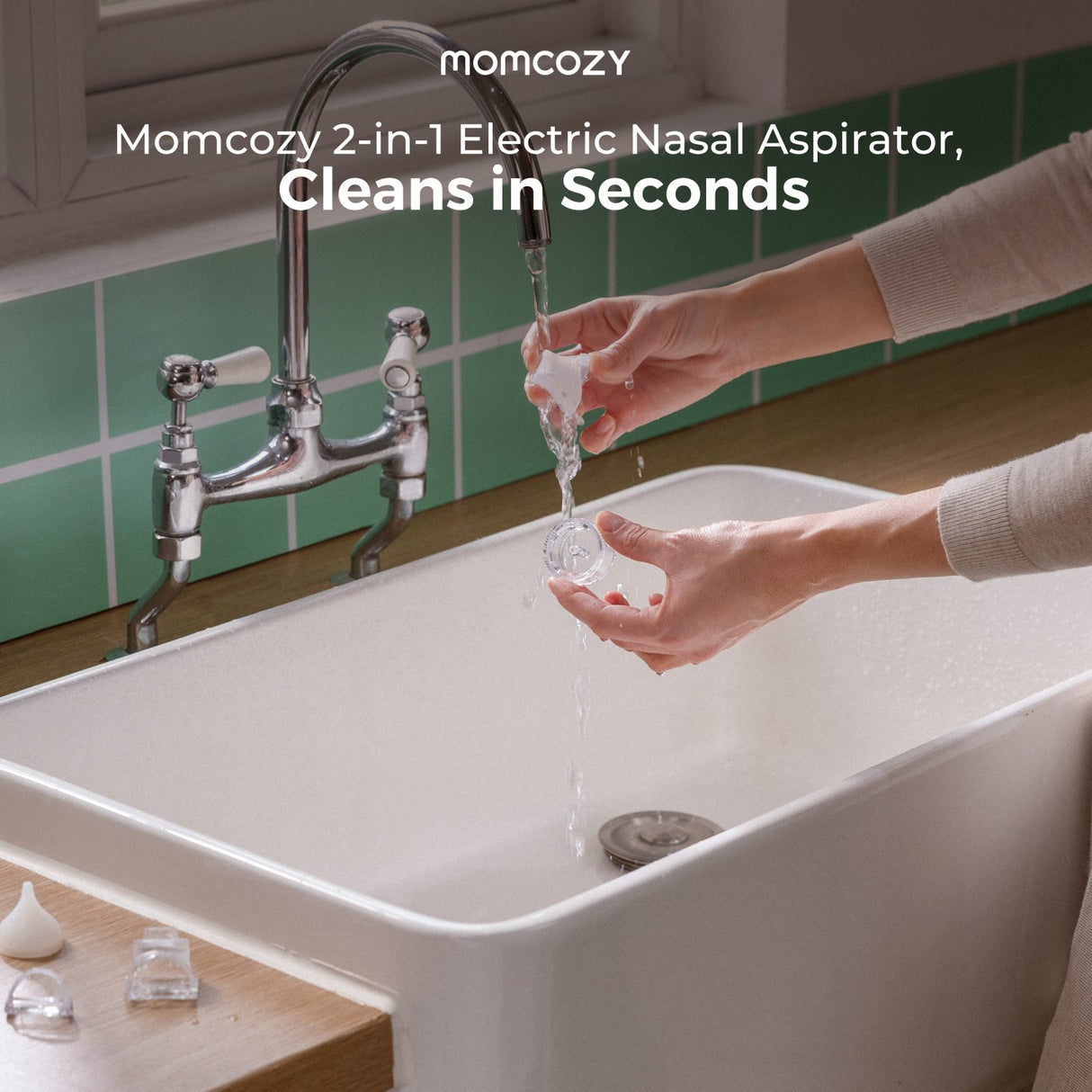 Momcozy BreezyClear™ 2-in-1 Spray & Suction Electric Nasal