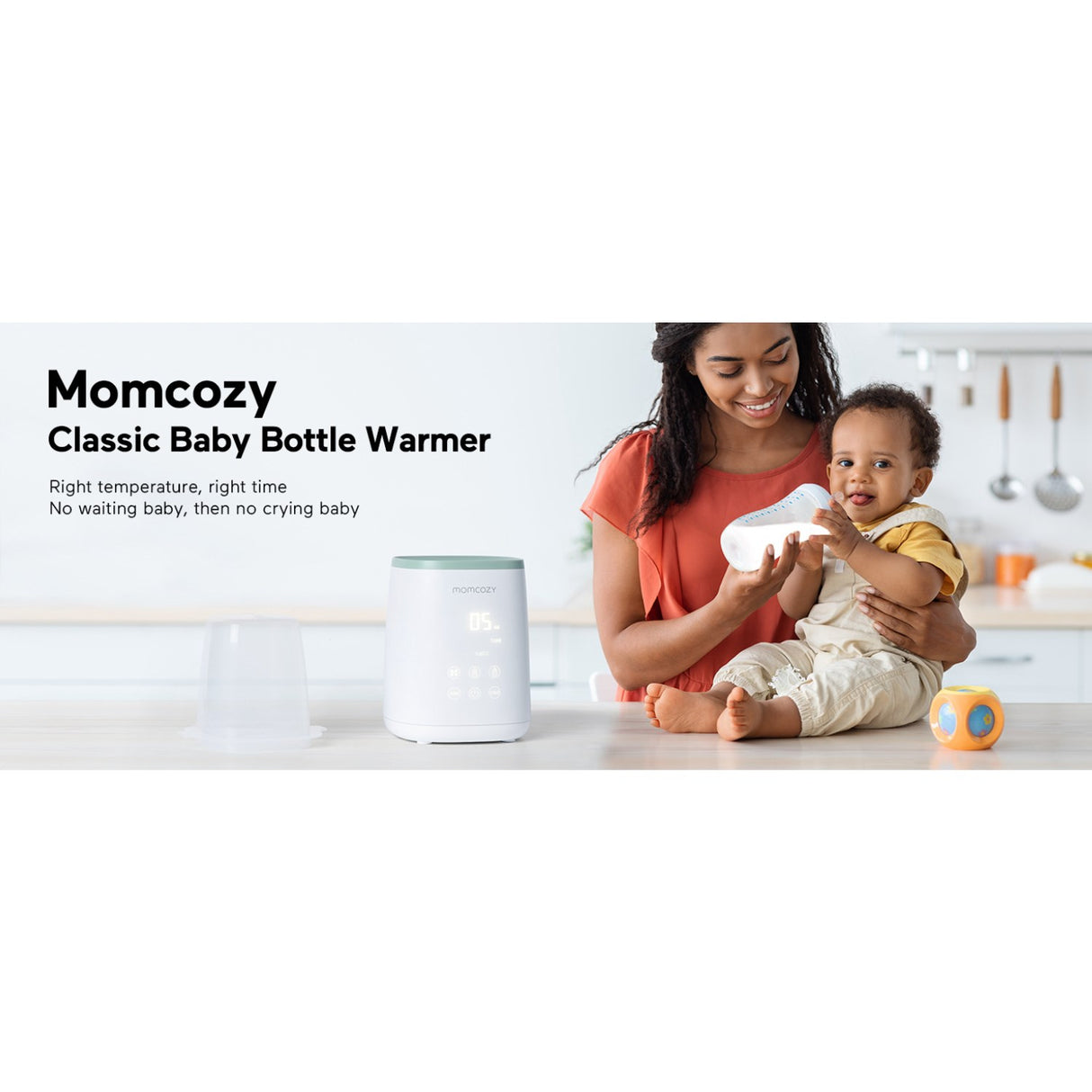 Momcozy MW01 6-in-1 Fast Baby Bottle Warmer